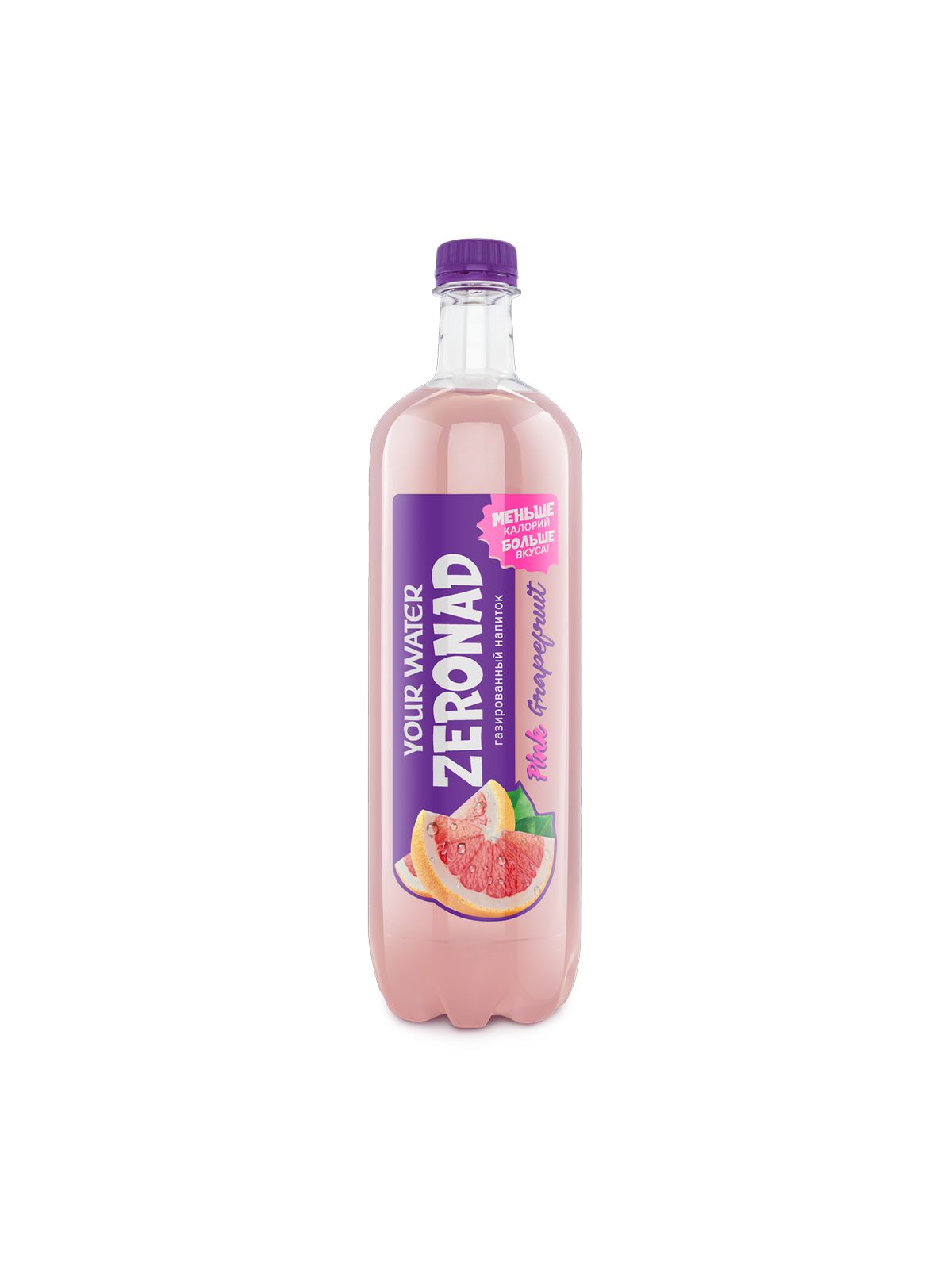 Напиток безалк. газир. "Зеронад" "со вкусом грейпфрута", 1.0 л.