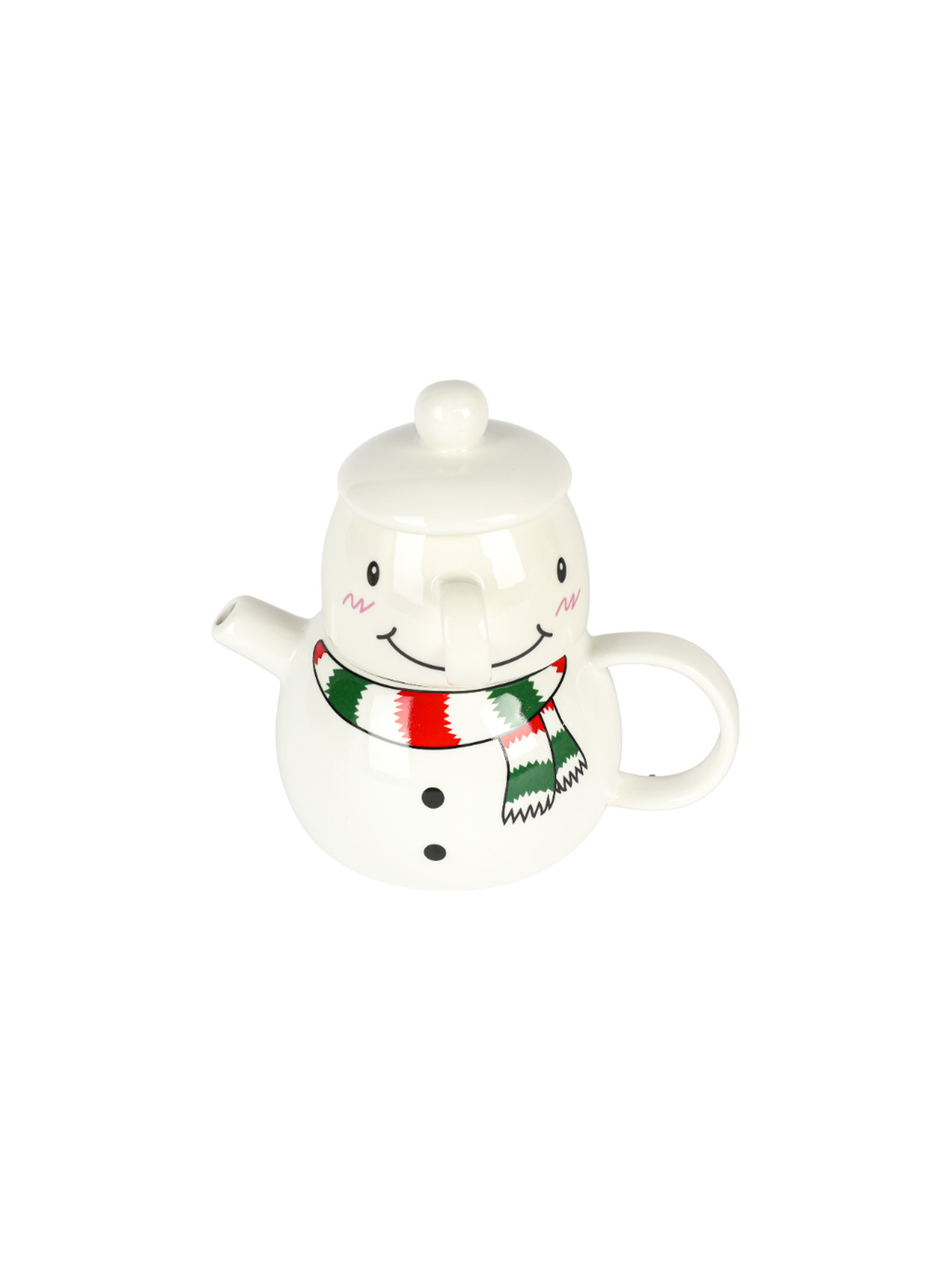 !Комплект "Снеговик": чайник + кружка (420мл + 160мл)