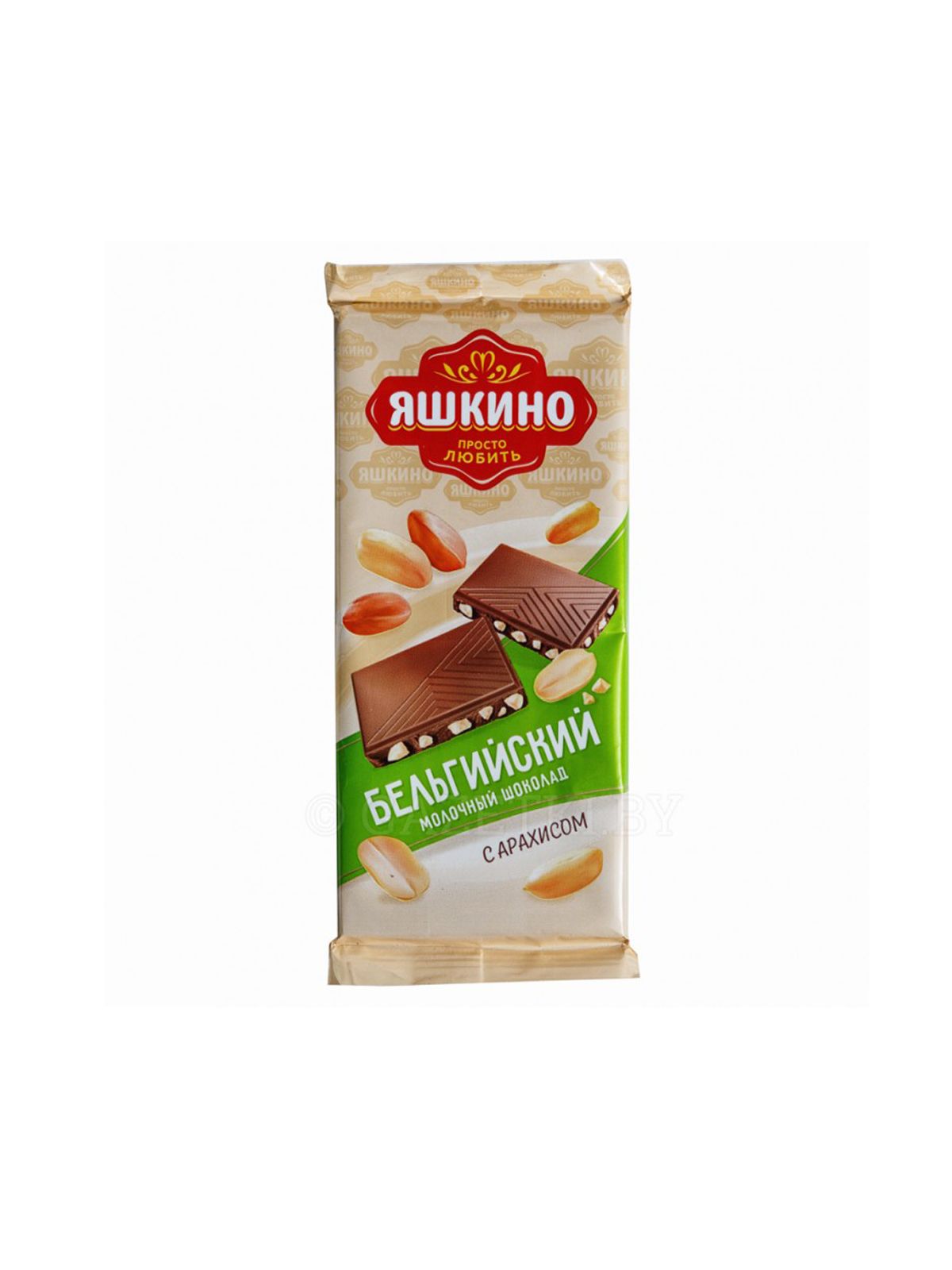 Молочный шоколад Яшкино с арахисом  90г
