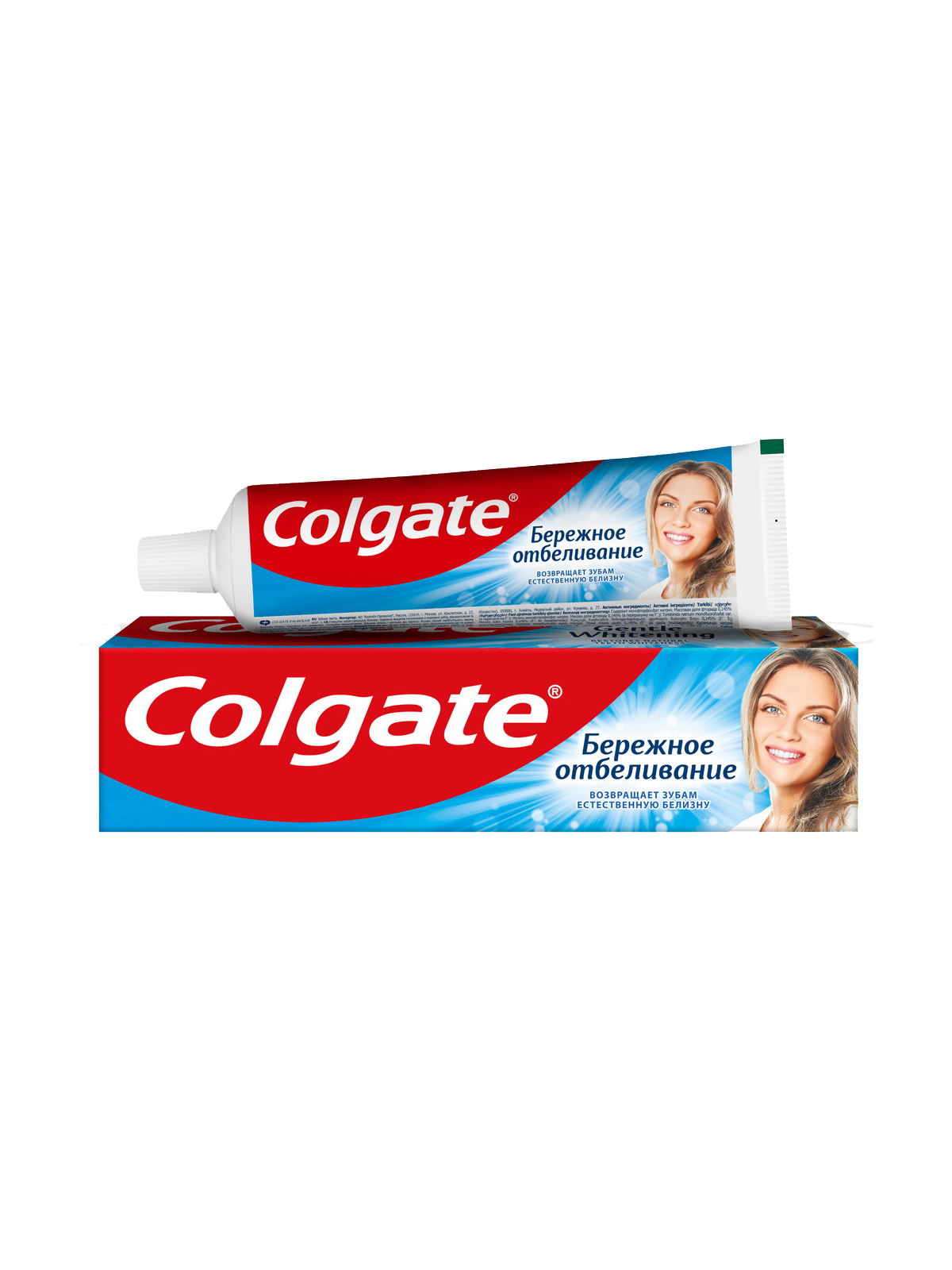 Зубная паста Colgate Бережное отбеливание 100мл