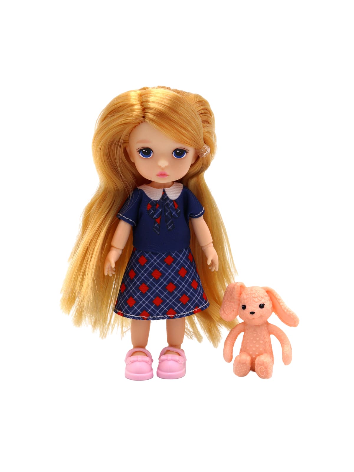 Кукла "Funky Toys" Модная, 14см, на шарнирах с 13-ю суставами, с аксессуарами, коробка, в асс-те