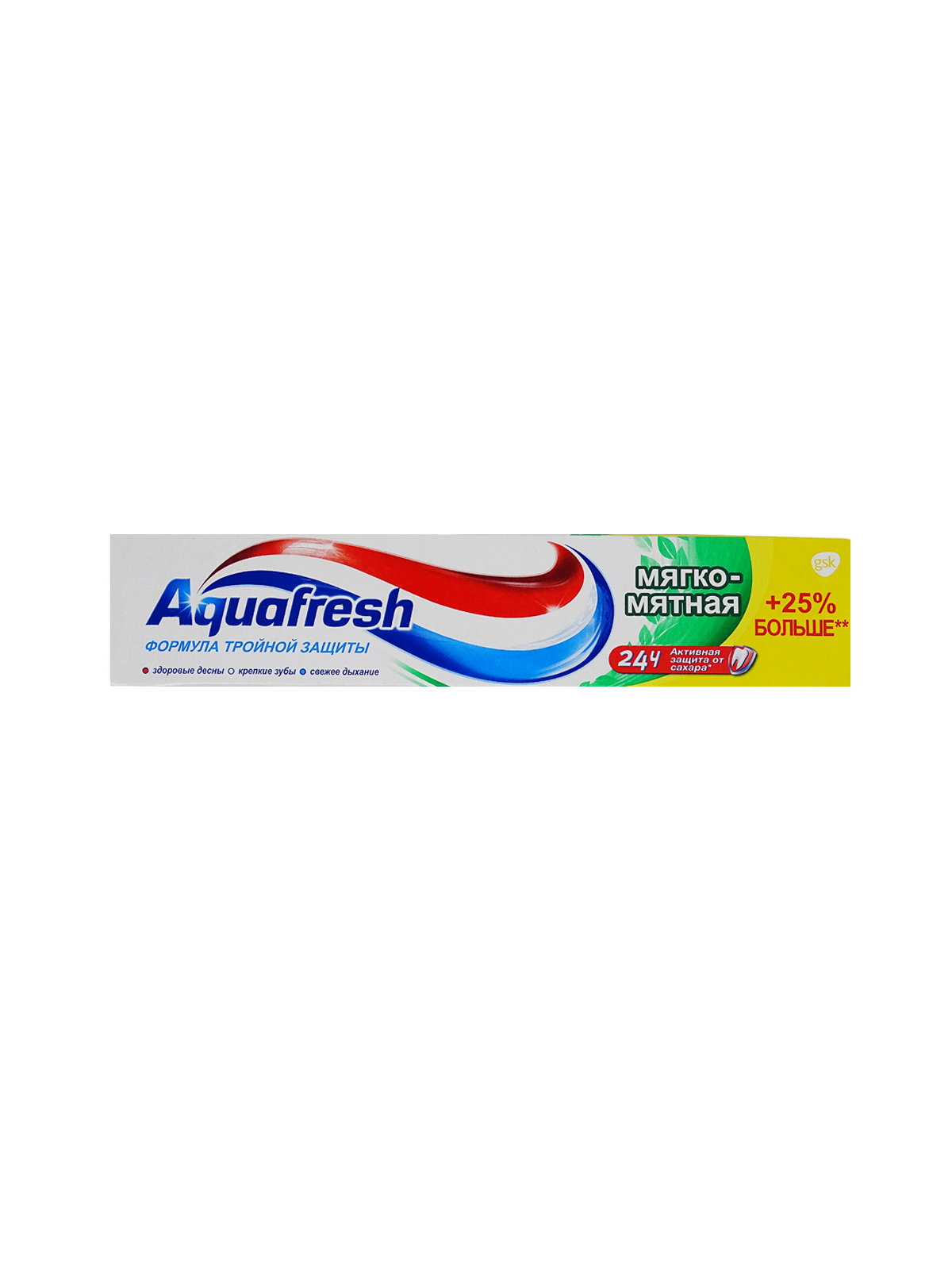 Зубная паста Aquafresh 125 мл (Mild and Minty) Мягко-Мятная