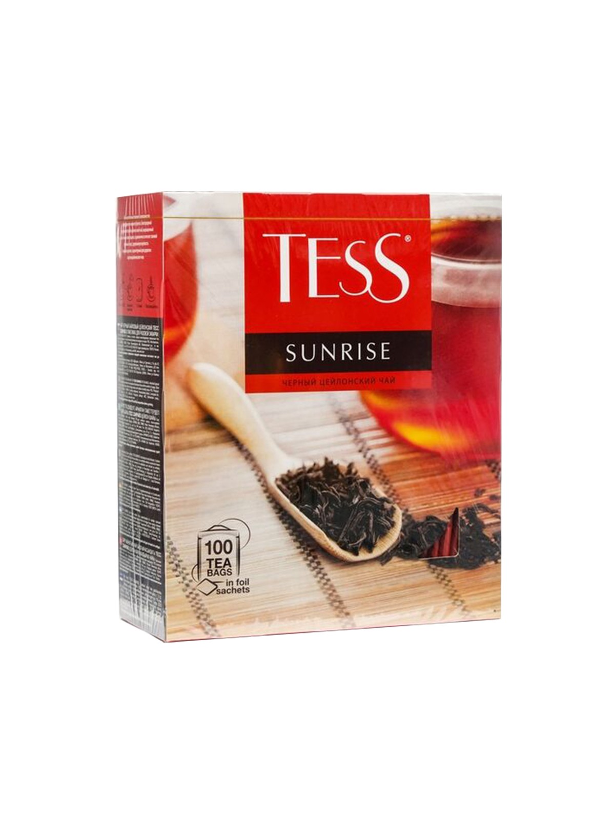 Чай черный Тесс Sunrise 100пак., 1,8г