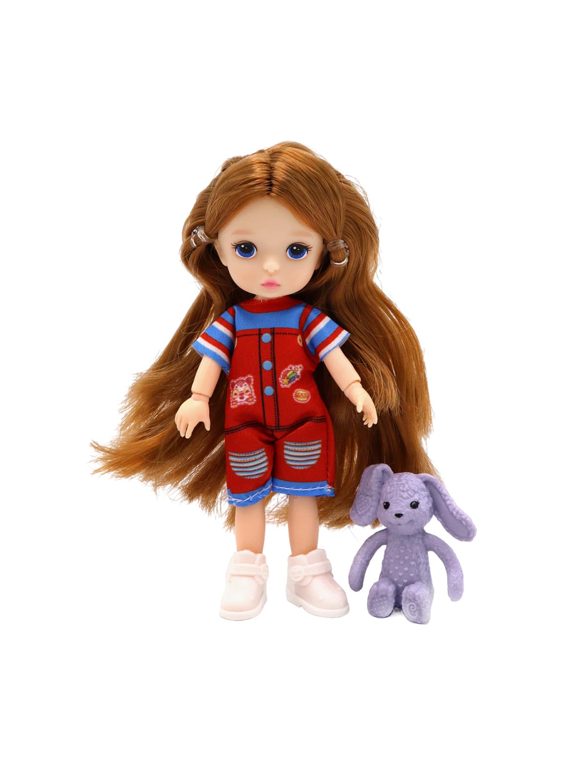 Кукла "Funky Toys" Модная, 14см, на шарнирах с 13-ю суставами, с аксессуарами, коробка, в асс-те