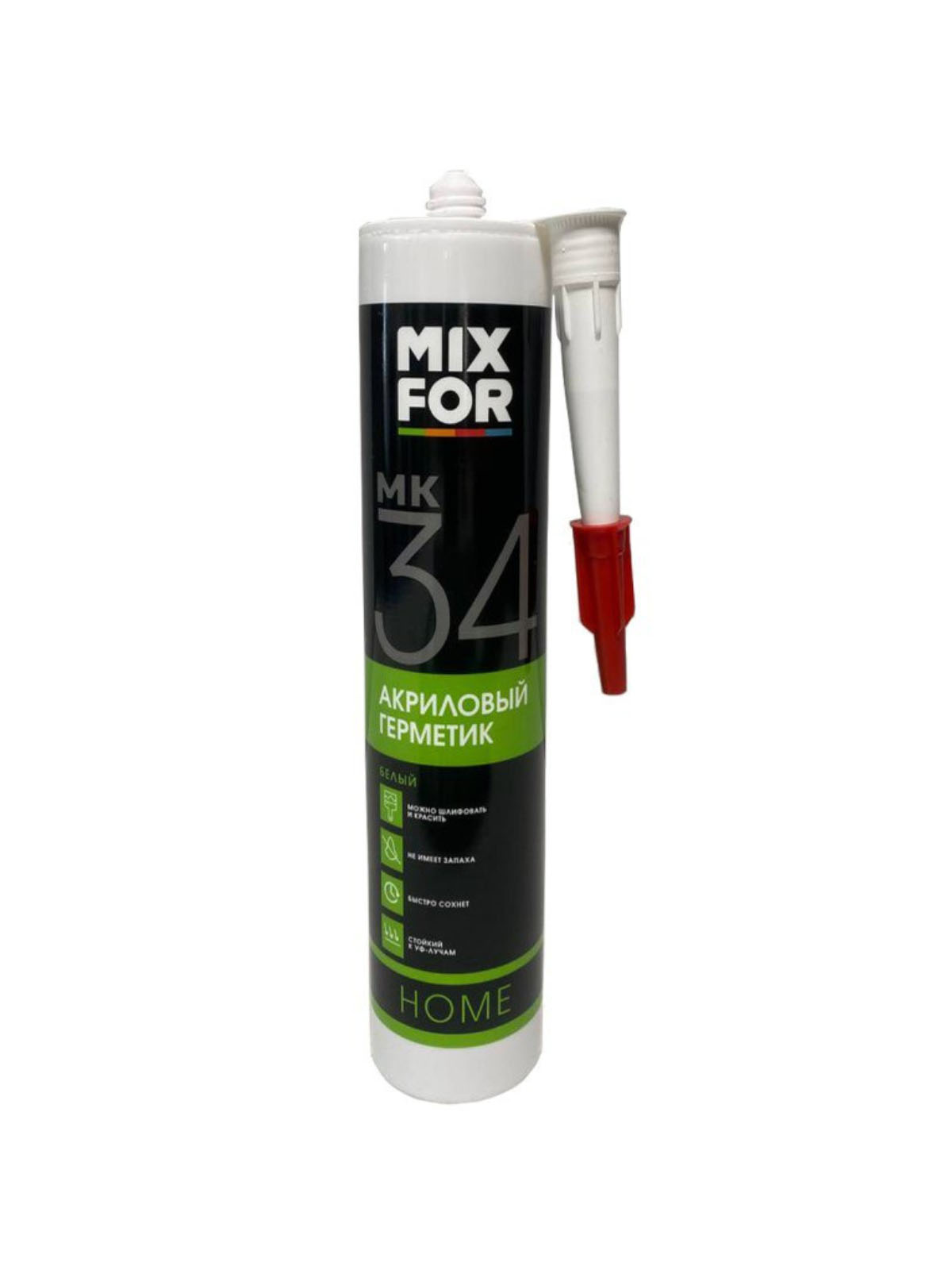 Герметик MIXFOR МК34 Acrylic Sealant 260мл белый