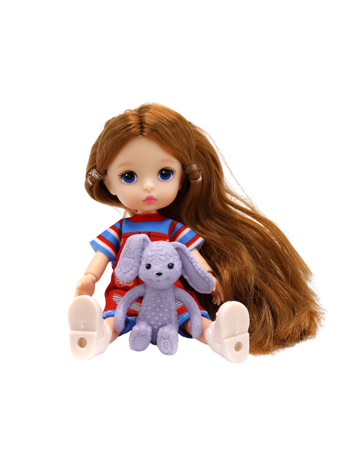 Кукла "Funky Toys" Модная, 14см, на шарнирах с 13-ю суставами, с аксессуарами, коробка, в асс-те