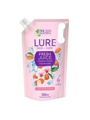 LURE Жидкое мыло с экстрактом миндаля 1000мл