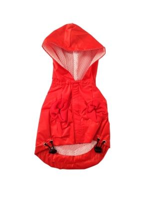 Дождевик для собак с капюшоном, размер S, M, L, XL