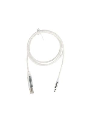 Кабель для зарядки с RGB LED подсветкой, Type-C (D25T)
