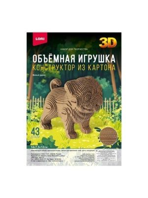 Конструктор из картона. Объёмная игрушка в ассортименте