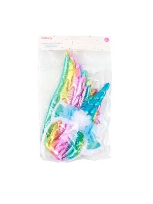 Набор карнавальный "Единорожек", 2 шт, крылья, ободок (PI0320)
