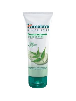 Скраб очищающий с нимом, марки "Himalaya since 1930" 75 мл