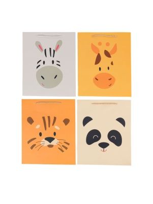 Пакет подарочный "Cute animals", 26*32*10 см (GB841)