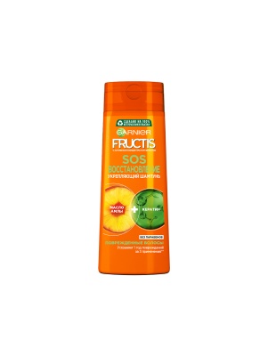 Шампунь укрепляющий SOS восстановление Garnier Fructis, 250мл