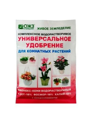 Бионекс Кеми 18:18:18 водорастворимый универсальный для комнатных растений 50 гр