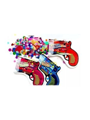 Праздничная хлопушка, надувная, с наполнителем 22х14см, арт.90590