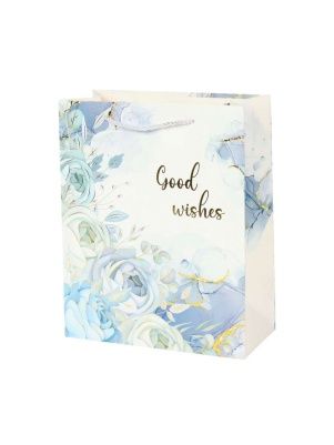 Пакет подарочный "Good wishes", 32*26*12 см