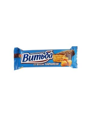 Вафельный батончик Витьба со вкусом карамели 35г