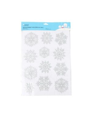 Наклейки декоративные на окна "Снегопад", 41*29 см (NYX0106)