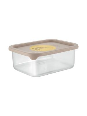 Контейнер для продуктов Sugar&Spice Vanilla прямоугольный 0,18л с гибкой крышкой латте