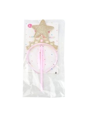 Набор карнавальный, 2 шт, 10*13 см, 36 см (PI0318)