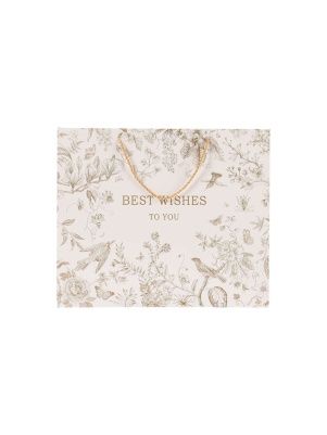 Пакет подарочный "C бантом", 38*32*12 см (GB997)