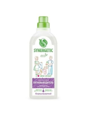 Пятновыводитель д/одежды SYNERGETIC, гипоаллерг., б/запаха, 1л