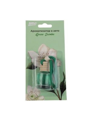 Ароматизатор в авто (бутылочка) Green: Jasmine SAVI