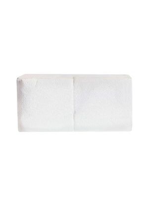 Салфетки бумажные неокрашенные Veta Double White eco 200 шт в упаковке, 100% целлюлоза