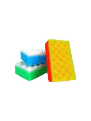 Губка для тела ТЕТ 150х90 мм с профильным массажным слоем