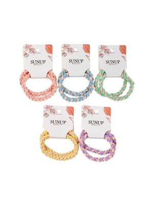 Набор резинок для волос "Colorful", 2 шт, 6 см