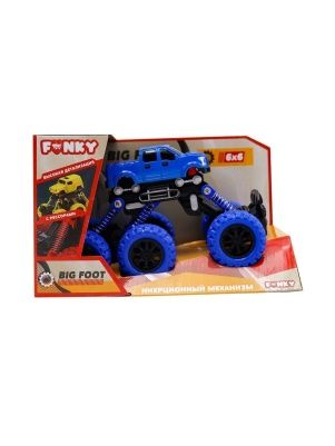 Инерционная машинка "Внедорожник" 6х6  Funky Toys,  в ассортименте