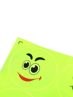 Наклейки со светоотражающим эффектом "Эмоджи", 4 шт, микс дизайна