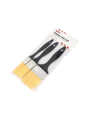 Набор кистей малярных (0,5''/1''/2''), 3 шт