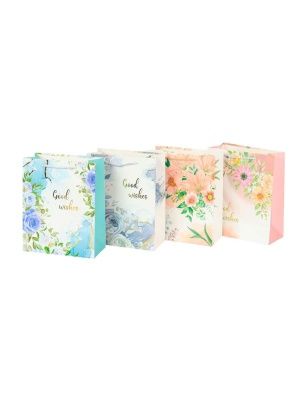 Пакет подарочный "Good wishes", 32*26*12 см