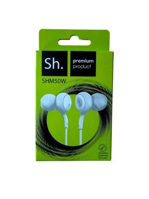 Наушники (Вставные) Sh. SHM50W EARPHONE [507984] (WHITE)