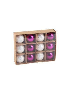 Набор шаров, 12 шт, 4 см