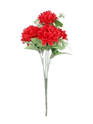 Букет искуccтвенных цветов "Хризантемы", 5 бутонов 