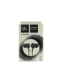 Наушники (Вставные) Sh. SHM50BL EARPHONE, черные