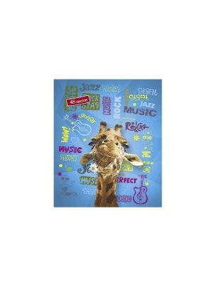 Тетрадь для записей "Животные" клетка, 48л.