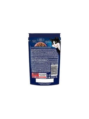 Феликс Сенсейшнс 75г Конс д/к кусочки в желе лосось, треска