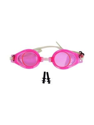 Очки для плавания + заглушки для ушей, 16 см, пластик, блистер, в асс-те