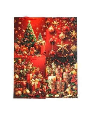 Пакет подарочный  "Red shade", 30*41,5*12 см (XMASGB32)