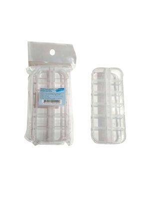 Контейнер для мелочей, 12 ячеек, 13*5*1,5 см