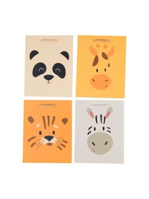 Пакет подарочный "Cute animals", 18*23*10 см (GB840)