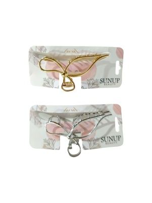 Крабик для волос "Metallic", 11 см