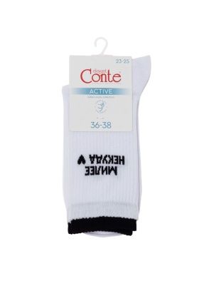 Носки женские CONTE ELEGANT ACTIVE, р.25-27, 621 белый
