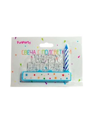 Свеча с подсветкой, 10*7,5 см (ML-1861)