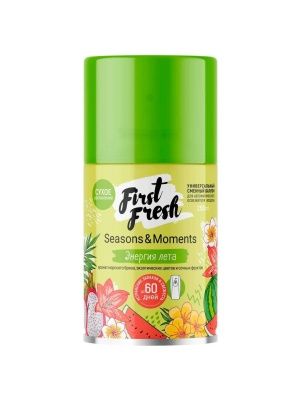 Освежитель воздуха First Fresh Seasons & Moments Энергия лета, 250 мл (см.баллон)