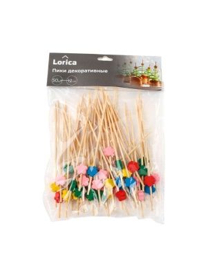 Пики декоративные, 50 шт., 12 см